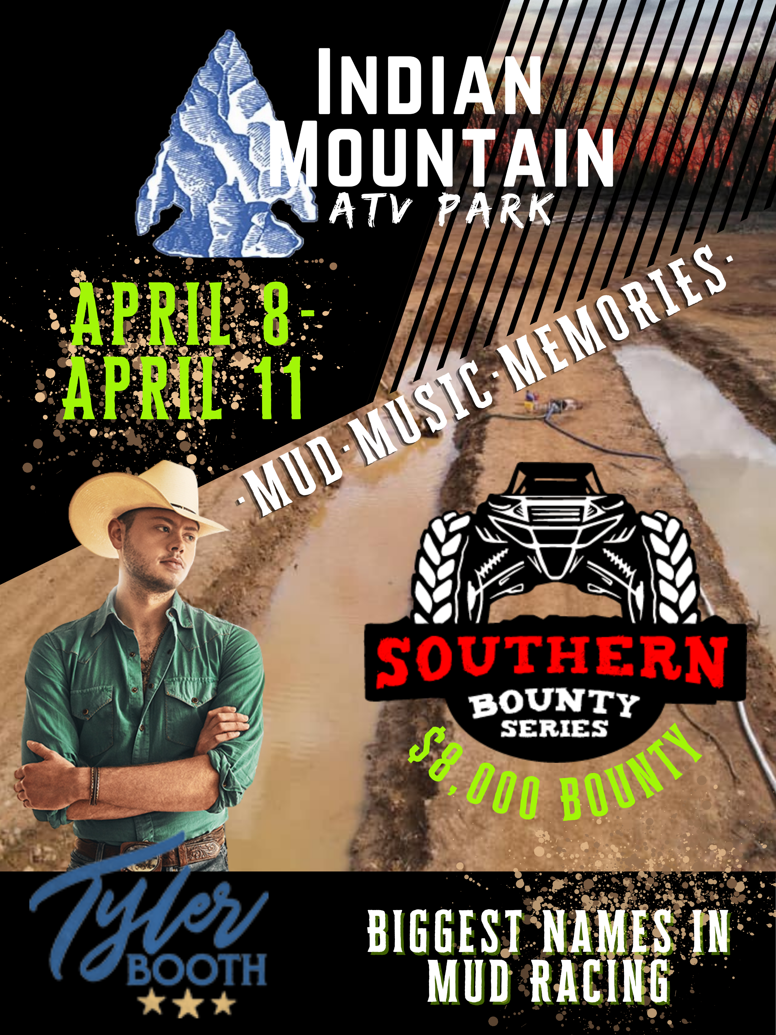Southern Bounty Series & Tyler Booth at Indian Mountain ATV Park